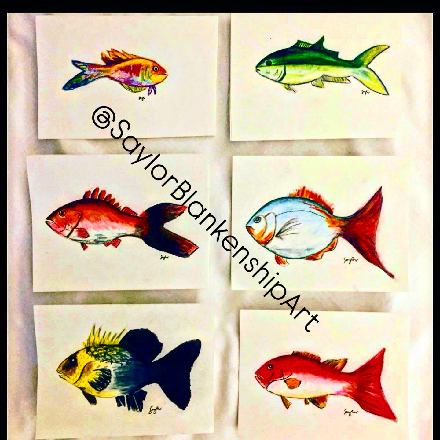 Painted plates art to display or to decorate for holidays