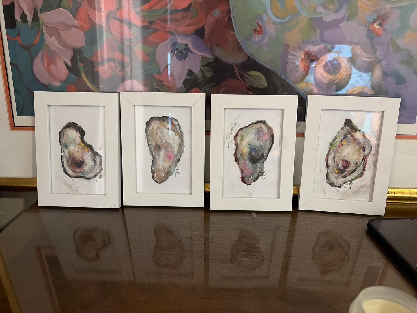 Painted plates art to display or to decorate for holidays